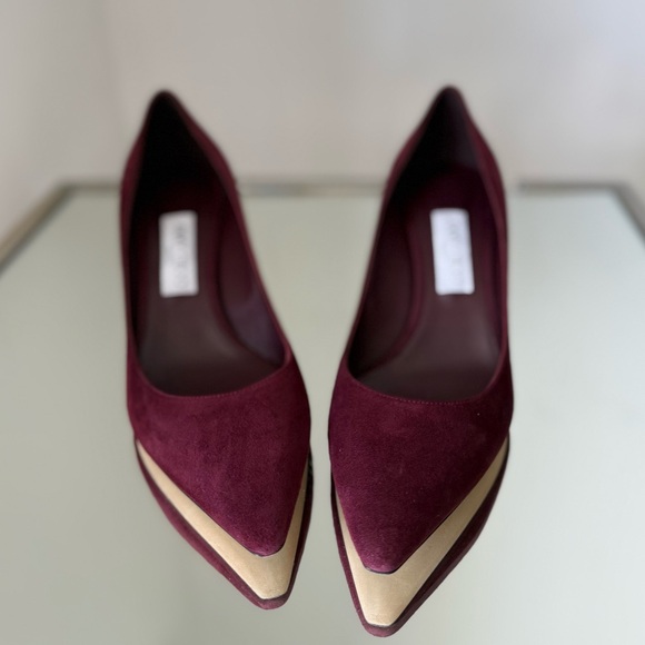 New JIMMY CHOO Romy 60 suede pumps $795 39.5 - Picture 4 of 10